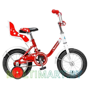 Детский велосипед Novatrack Maple 124MAPLE.RD7 (красный, 2017)